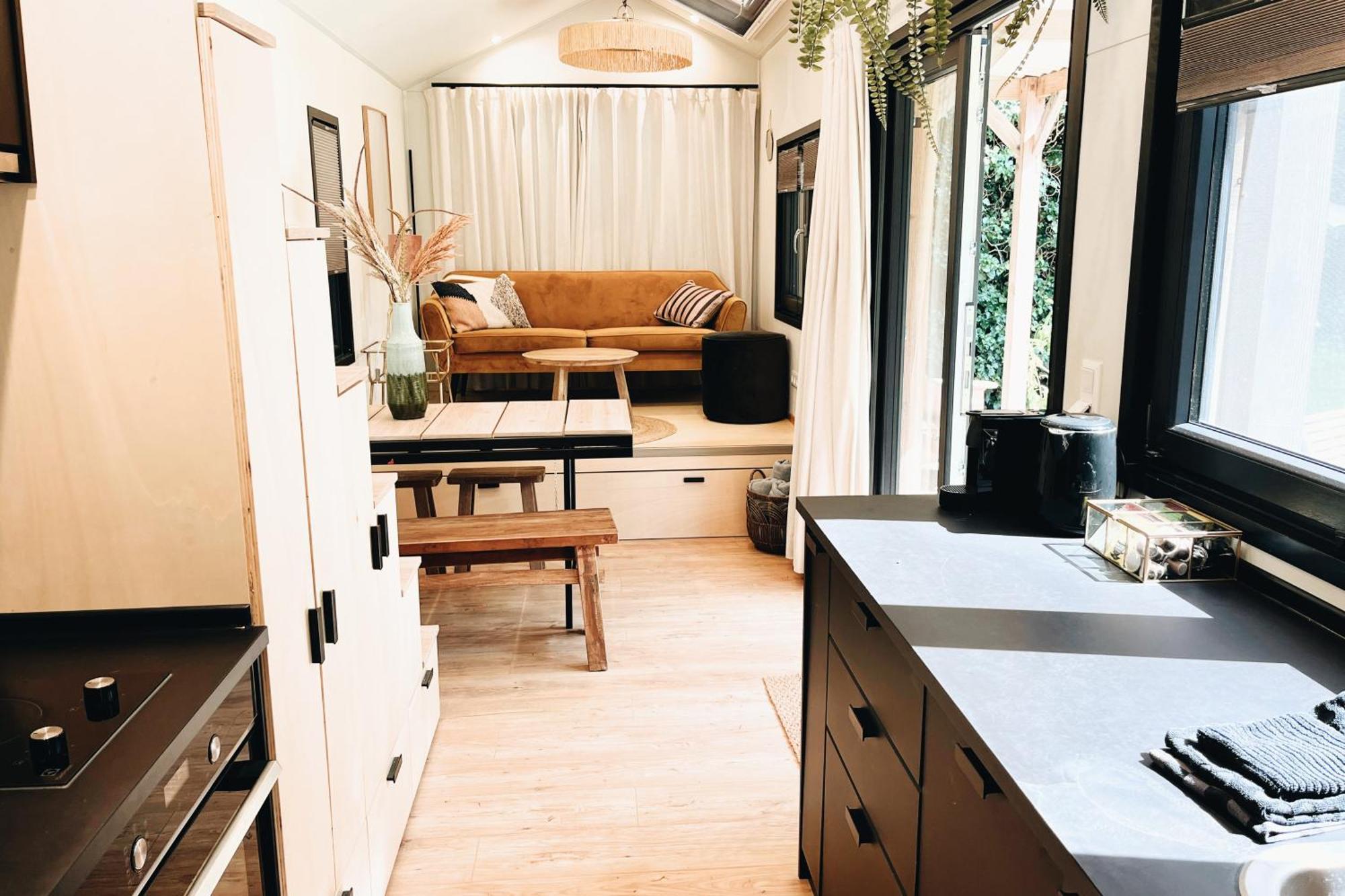 Tiny House Op Boutique Camping Whanau Rutten Eksteriør billede