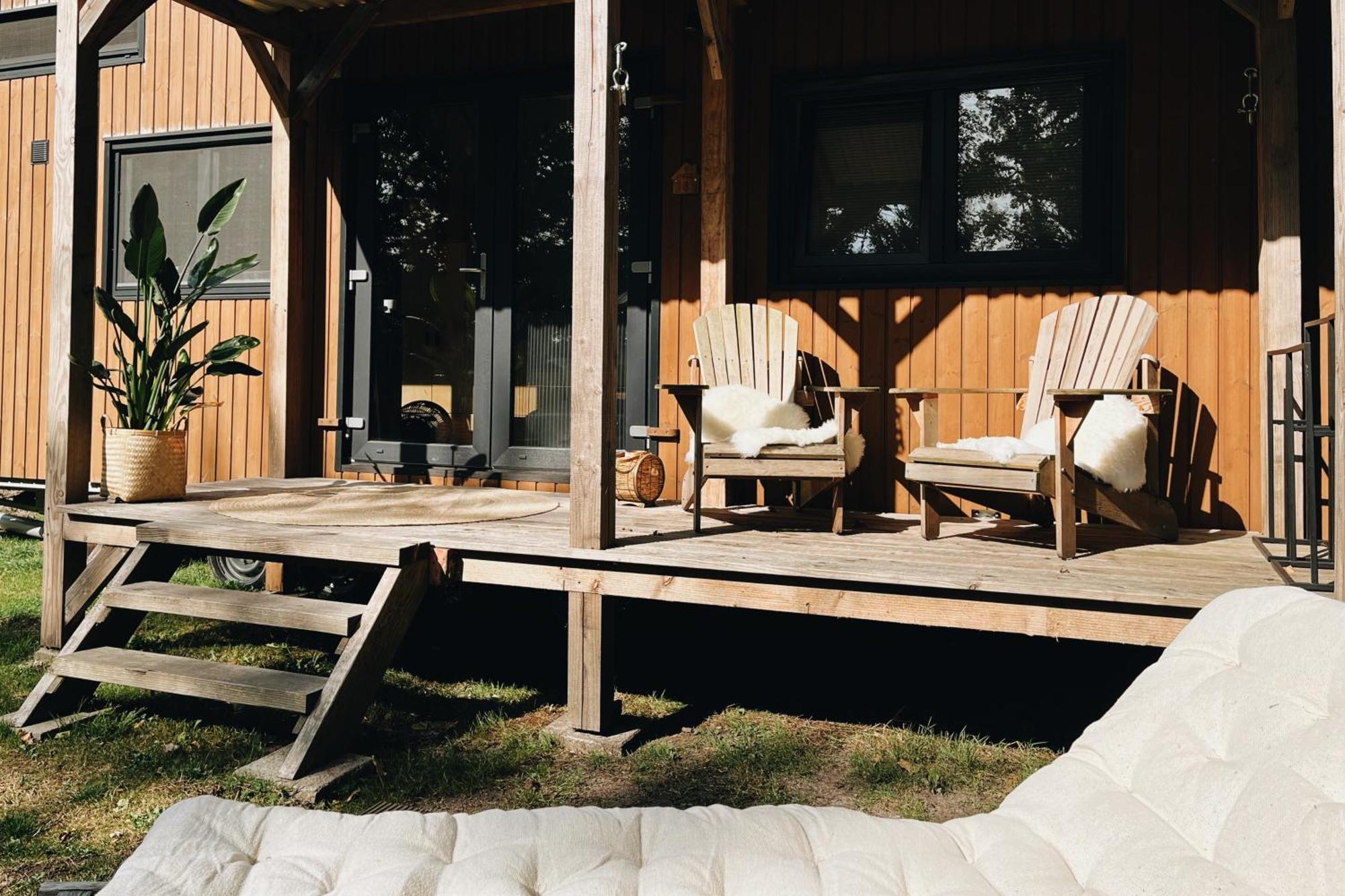 Tiny House Op Boutique Camping Whanau Rutten Eksteriør billede