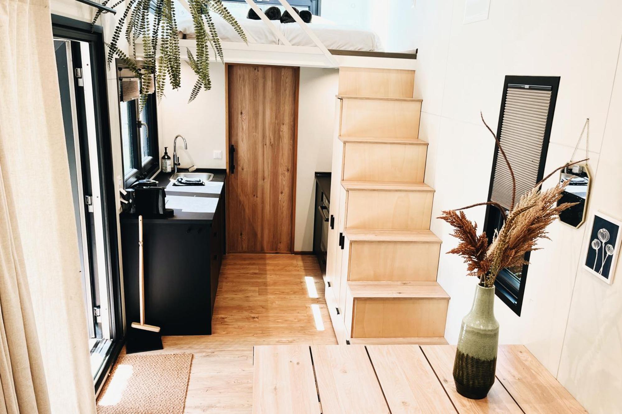 Tiny House Op Boutique Camping Whanau Rutten Eksteriør billede