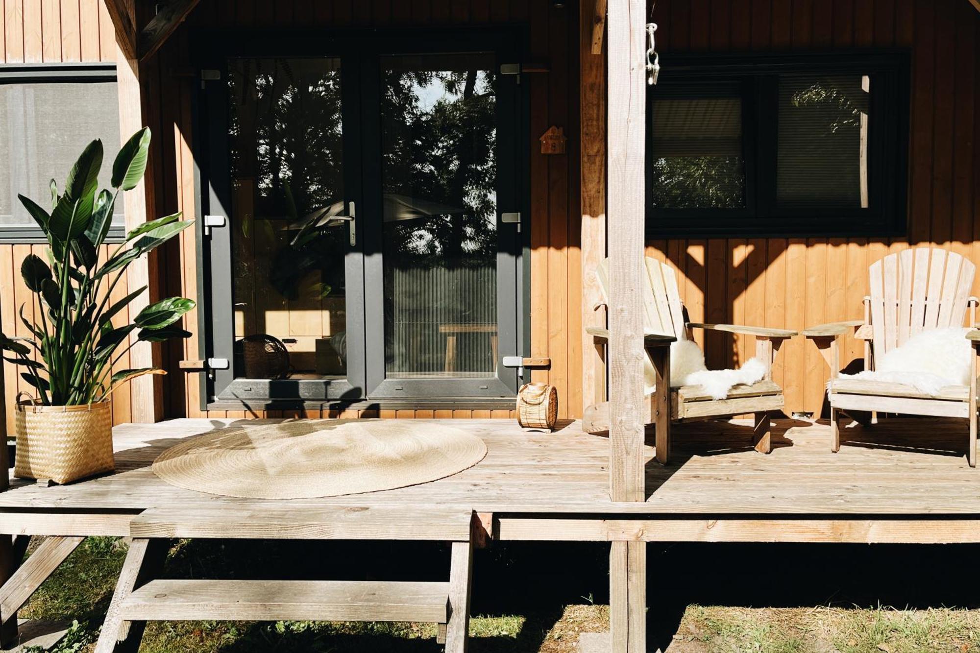 Tiny House Op Boutique Camping Whanau Rutten Eksteriør billede